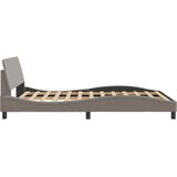  Okvir za krevet Dover smeđesivi 140x200 cm od tkanine | shoptok.hr