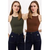 TRENDYOLMILLA Ženski set majici TWOSS25AL00062, Višebojni | Eponuda.com