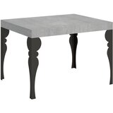 Itamoby   Paxon (80x120/204 cm) - siva, barva nog: antracit - raztegljiva jedilna miza, (20841890) Cene