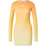 Adidas Obleka meta / oranžna / bela
