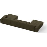 Cosmopolitan Design Kaki zelena kutna garnitura od šenila (u obliku slova "U") Chicago – | shoptok.hr