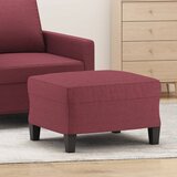  Tabure crvena boja vina 60 x 50 x 41 cm od tkanine | shoptok.hr