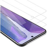 Cadorabo 3x Oklepna folija, združljiva z Samsung Galaxy NOTE 20 - Zaščitna folija v visoka prosojnost - 3-pack Kaljeno zaščitno steklo za zaslone s trdoto 9H in združljivostjo s 3D dotikom, (20548509) Cene