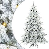  Umjetno božićno drvce s nogom Bijelo 240 cm PVC i čelik | shoptok.hr