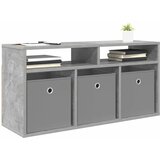  Nizak ormarić s ladicama Betonski sivi 87 x 27,5 x 43 cm | shoptok.hr