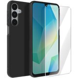 3mk Ovitek za Galaxy A16, ultra tanek, mat, odporen na udarce, s kaljenim steklom Hardglass 9H, Črna, (5000190174) Cene