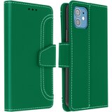 AVIZAR Mini denarnica z vec predelki in stojalo za iPhone 12, kolekcija Vito - zelena, (20626674) | Shoptok.si