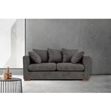 Scandic Antracitno siva sedežna garnitura iz umetnega usnja 175 cm Hamburg – | Shoptok.si