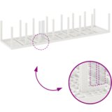  Blagovaonski stol i stolice od 17 dijelova bijeli poli ratan | shoptok.hr