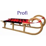 Drvene sanjke, crveno crne