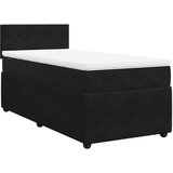 Maison Chic Box spring postelja - Vzmetna postelja z vzmetnico črna 80x200 cm žamet SL11281, (21882377) Cene