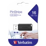 Verbatim 16GB Pinstripe USB 2.0 stick black | shoptok.hr