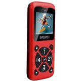 Evolveo easyphone id: mobilni telefon za starije osobe, crvene boje | Eponuda.com