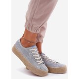 Lee Cooper Womens Platform Sneakers With Weaving | Shoptok.si