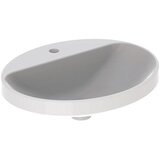 Geberit lavabo variform ugradni ovalni 550X450 bez preliva, sa otvorom za slavinu Cene