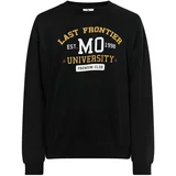 MO Sweater majica 'Mimo' oker / crna / bijela