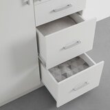 Mömax omara za oblačila lasse 2t, bela, š. 90 cm | Shoptok.si