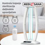 Medisana UV + Ozone Gemicidni Sterilizator i Ozonizator 38W + Zaštitne Naočare | ePonuda.com