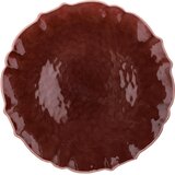 Tognana Tanjir Galassia Table Aimable, Talasasti, Stakleni, 33 cm, Braon Cene