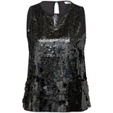 s.Oliver BLACK LABEL Top črna | Shoptok.si
