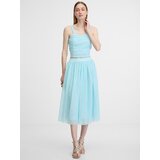 Orsay Light blue women's skirt - Women's | Shoptok.si