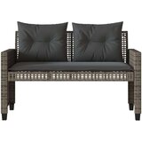 vidaXL 4-dijelni set vrtnih sofa s jastucima sivi od poliratana staklo | shoptok.hr