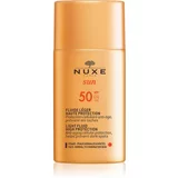Nuxe sun light fluid SPF50 lahek fluid za sončenje za normalno in mešano kožo 50 ml unisex