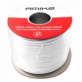 Amiko Koaksijalni kabel RG-6, CCS, 90dB, 100 met., motalica - RG6/90db - 100m REEL | ePonuda.com
