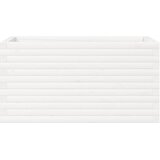  Vrtna sadilica bijela 90x40x45,5 cm od masivne borovine | shoptok.hr