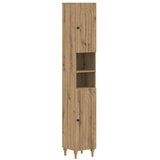  Kupaonski ormar s otvorenom policom ALKMAAR Hrast artisan - Hrast artisan | shoptok.hr