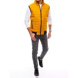 DStreet Kamizelka męska pikowana ciemnożółta | Shoptok.si