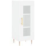Maison Chic Komoda - Predalnik bela 34,5x34x90 cm inženirski les, (21716029) Cene