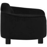 SOFA za pse crna 67 x 47 x 36 cm plišana | shoptok.hr