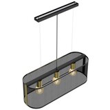  Luster na sajli KAGA 3xE27/60W/230V crna/zlatna | Eponuda.com