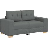 SOFA 3 pcs Tamno siva 221 x 80 x 80 cm Platnasta tkanina | shoptok.hr