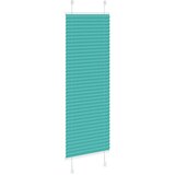  Plisirana zavjesa petrolej zelena 45x150 cm Širina tkanine 44,4 cm Poliester | shoptok.hr