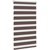 Zebra zavjesa 70,9x120 cm Širina tkanine 66,7 cm boje kave | shoptok.hr