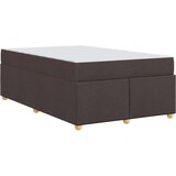  Konstrukcija postelje Temno rjava 120 x 190 cm blago, (5000124140) | Shoptok.si