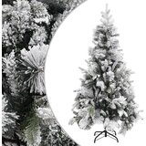  Božićno drvce sa snijegom i šiškama 225 cm PVC i PE | shoptok.hr