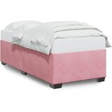 Furnova Posteljni okvir roza 90x200 cm žamet, (21931712) | Shoptok.si