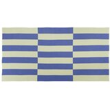 noo.ma Svijetlo žuti/plavi pamučan ručnik za plažu 100x160 cm Su – cijene
