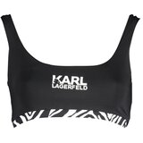 KARL LAGERFELD BEACHWEAR SWIMSUIT TOP WOMEN BLACK | Shoptok.si