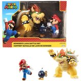 Super Mario set Bowser's Lava Battle sa 3 figure Cene