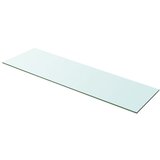 vidaXL Polica Prosojno Steklo 100x30 cm Cene