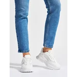 Shelvt Women's white sneakers