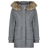 Only Plašči ONLBLAKE FUR HOOD PARKA COAT Siva Cene