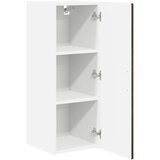  Ormar za Zid PORTO 2 pcs Smeđi hrast 30 x 31 x 80 cm | Eponuda.com