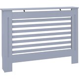  Pokrov za radijator antracit 112 x 19 x 81,5 cm MDF | shoptok.hr