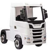 Eurobajk Dečiji kamion na akumulator – Scania - Bela | Eponuda.com
