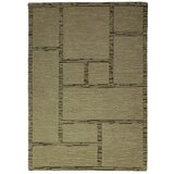 Flair Rugs Zelena ročno tkana volnena preproga 200x290 cm Harris Modula Wool – Cene